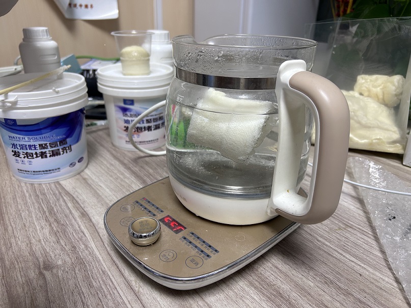 高溫下，反應(yīng)后的水性聚氨酯灌漿料是否會受到影響？